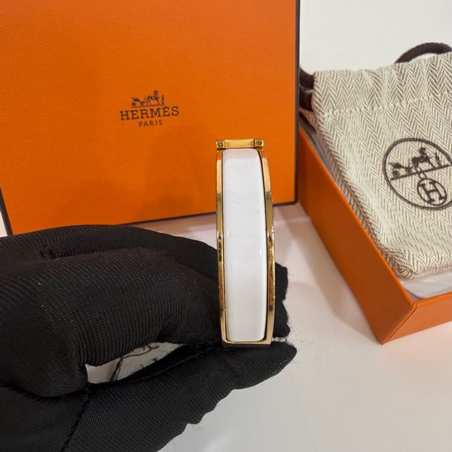 Hermes 白金鍅瑯ClicH手環PM-18