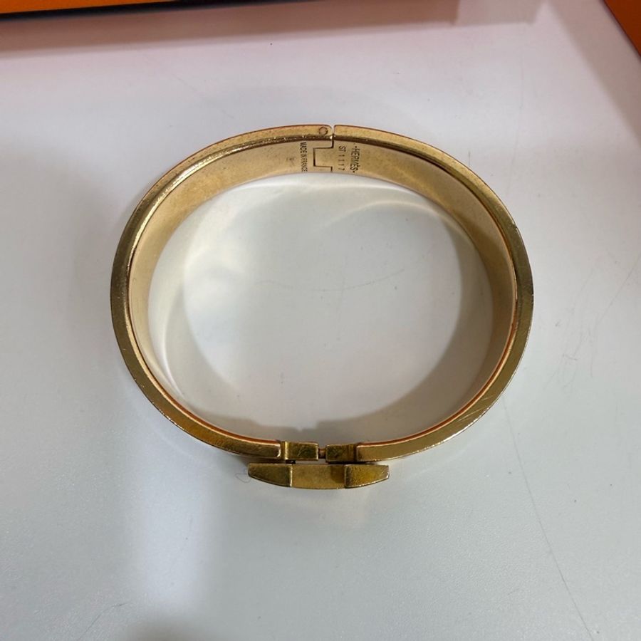 Hermes 白金鍅瑯ClicH手環PM-20