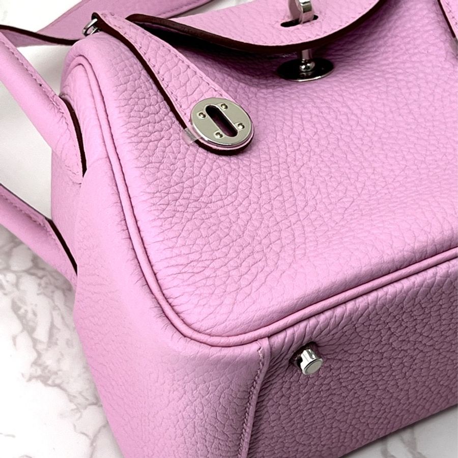香緹國際精品 HERMES mini lindy 一代 錦葵紫 1125-5
