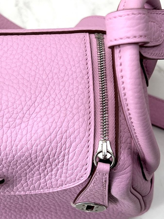香緹國際精品 HERMES mini lindy 一代 錦葵紫 1125-12
