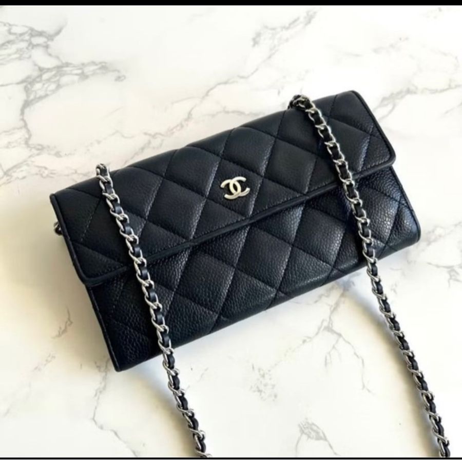 Chanel 長夾 woc加副廠鏈可側背-0