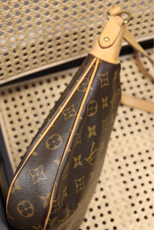 LV Odeon 老花扇贝斜挎包单肩包-2