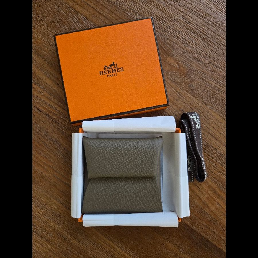 (全新閒置)Hermès Bastia 零錢包-7
