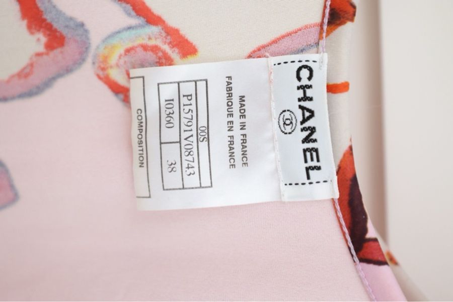 Chanel 00年涂鸦人像短袖T恤-12