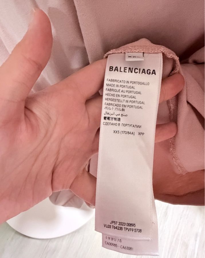 Balenciaga粉色T-shirt-2
