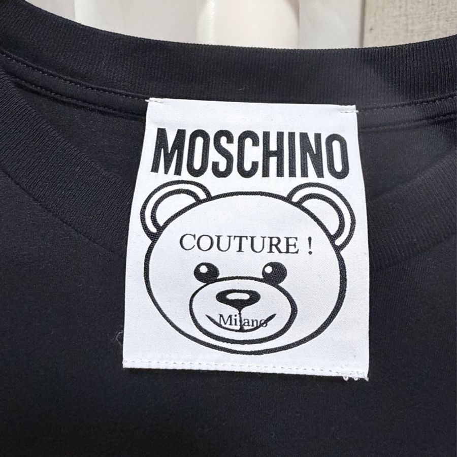 Moschino黑色小熊T-shirt-7