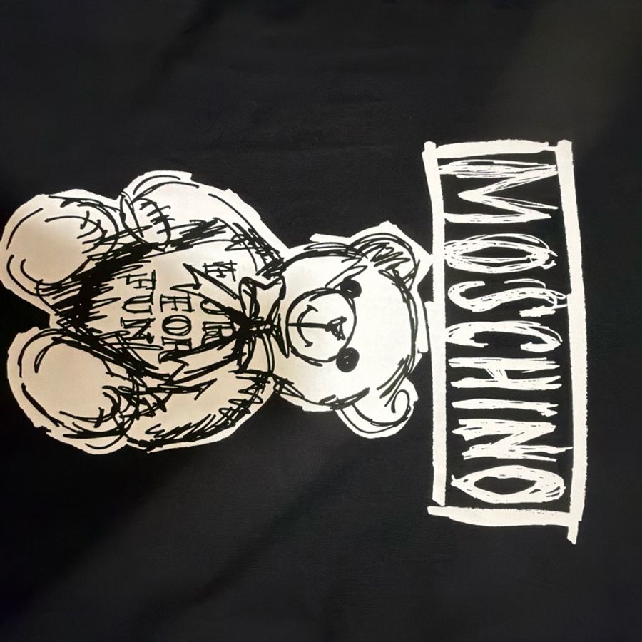 Moschino黑色小熊T-shirt-10
