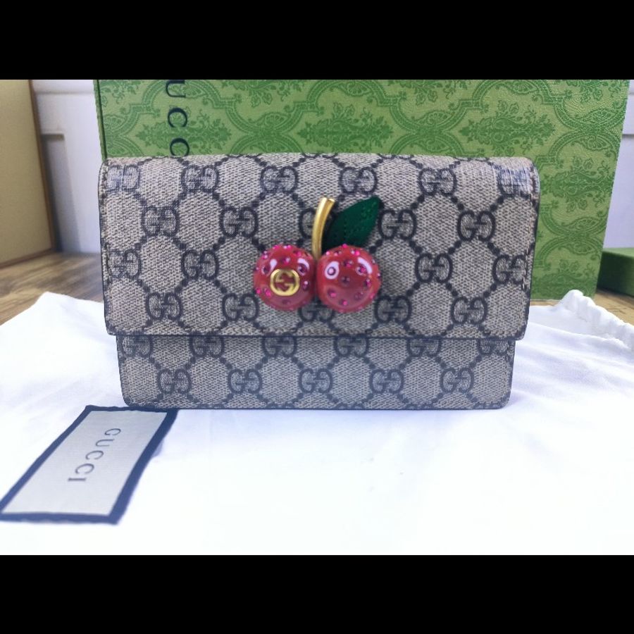 gucci 古馳 櫻桃包。-0