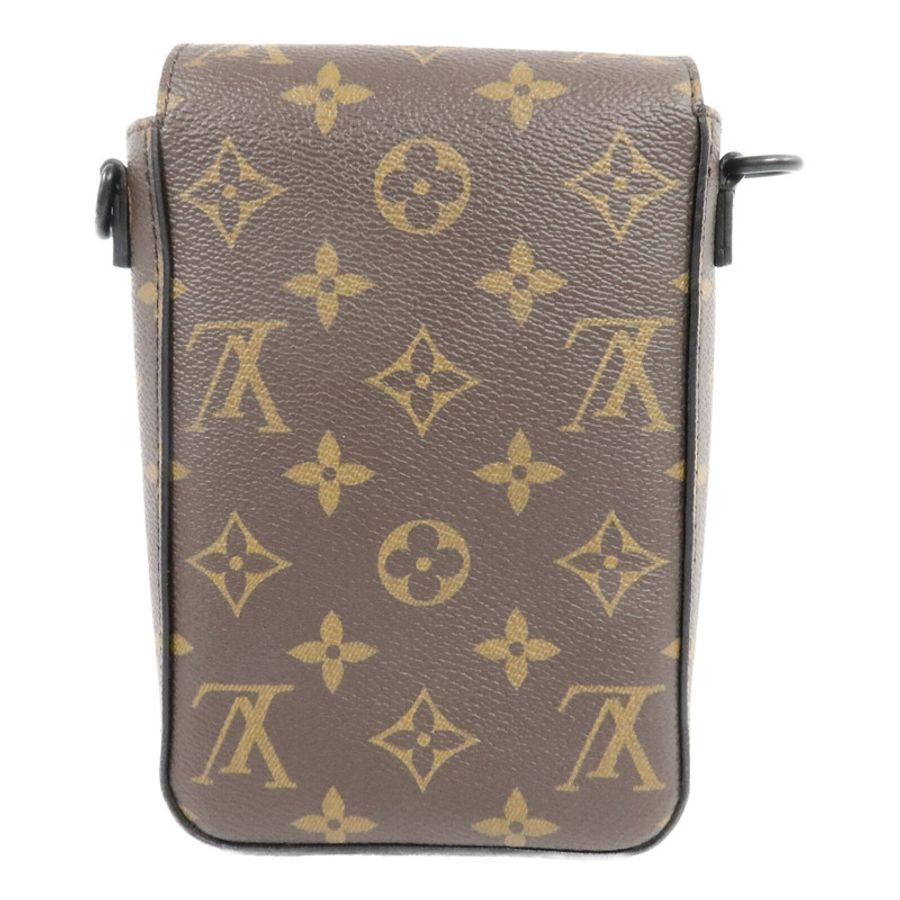 LOUIS VUITTON Monogram Macassar S-Lock肩背袋-1