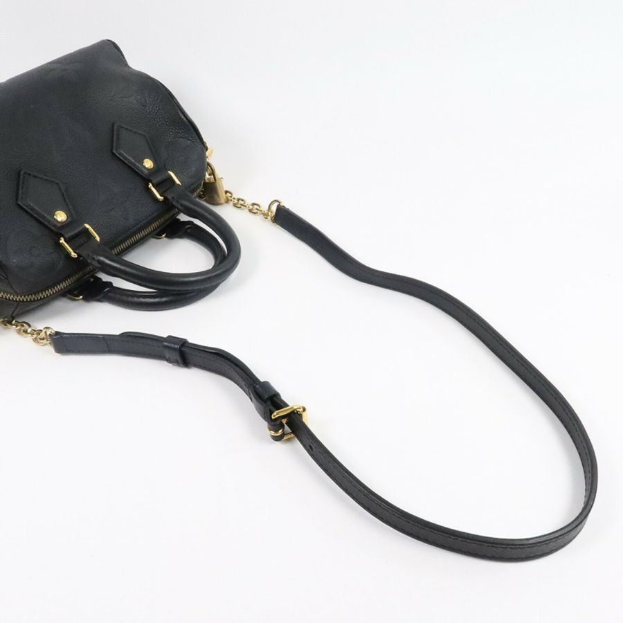 LOUIS VUITTON Monogram Empreinte Speedy Bandouliere 20手挽肩背兩用袋-7