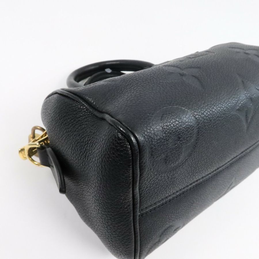 LOUIS VUITTON Monogram Empreinte Speedy Bandouliere 20手挽肩背兩用袋-10