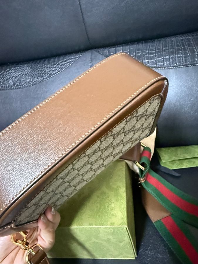 Gucci 1955兩用包 超美的啦 兩用包 全配-13