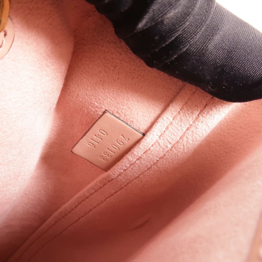 GUCCI 牛皮皮革GG Leather Super Mini To Bag手挽肩背兩用袋-8