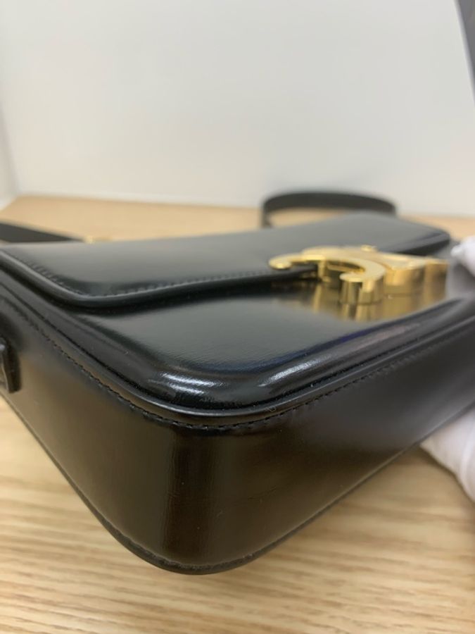 Celine Triomphe black-6
