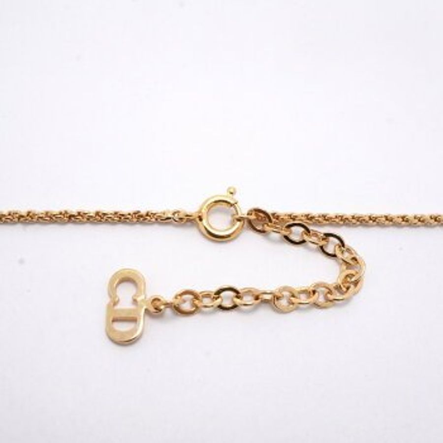 🛍️🎁 26 🔥7月新品【預訂】 💘CHRISTIAN DIOR CD Logo 鑲鑽項鍊 🔥 熱賣款 DIOR 項鍊-7