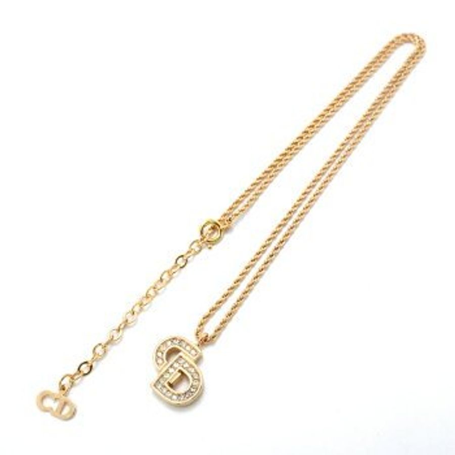 🛍️🎁 26 🔥7月新品【預訂】 💘CHRISTIAN DIOR CD Logo 鑲鑽項鍊 🔥 熱賣款 DIOR 項鍊-8