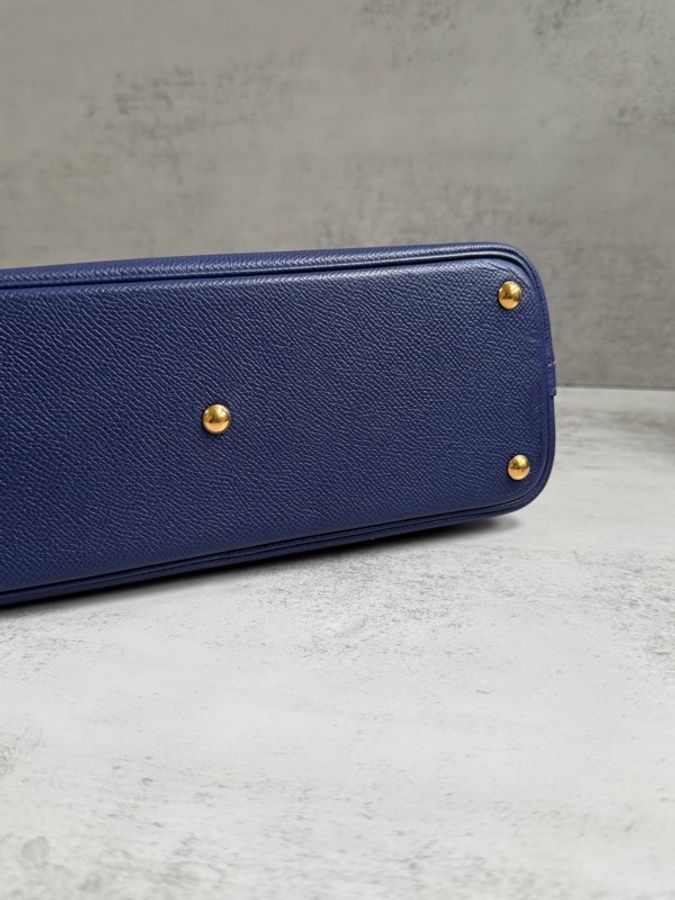 Hermes bolide 27 水墨藍 Epsom皮D刻-18