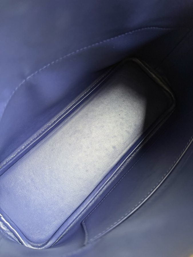 Hermes bolide 27 水墨藍 Epsom皮D刻-19