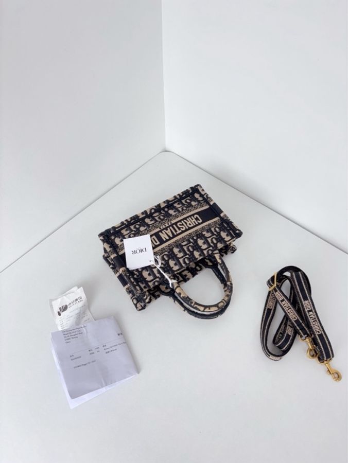 ✨Dior迪奧|老花mini tote 新款肩帶款|98新-5