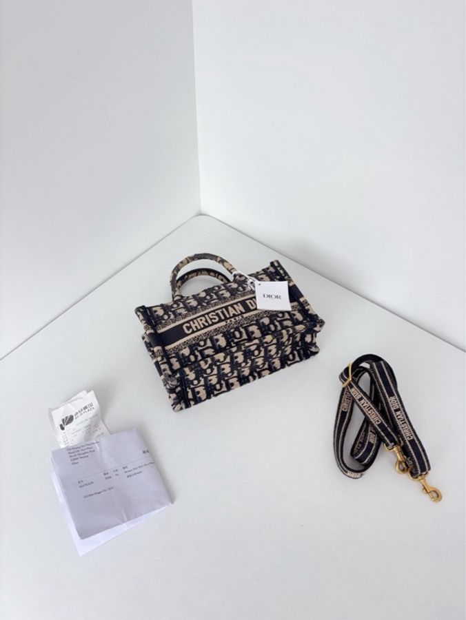 ✨Dior迪奧|老花mini tote 新款肩帶款|98新-6