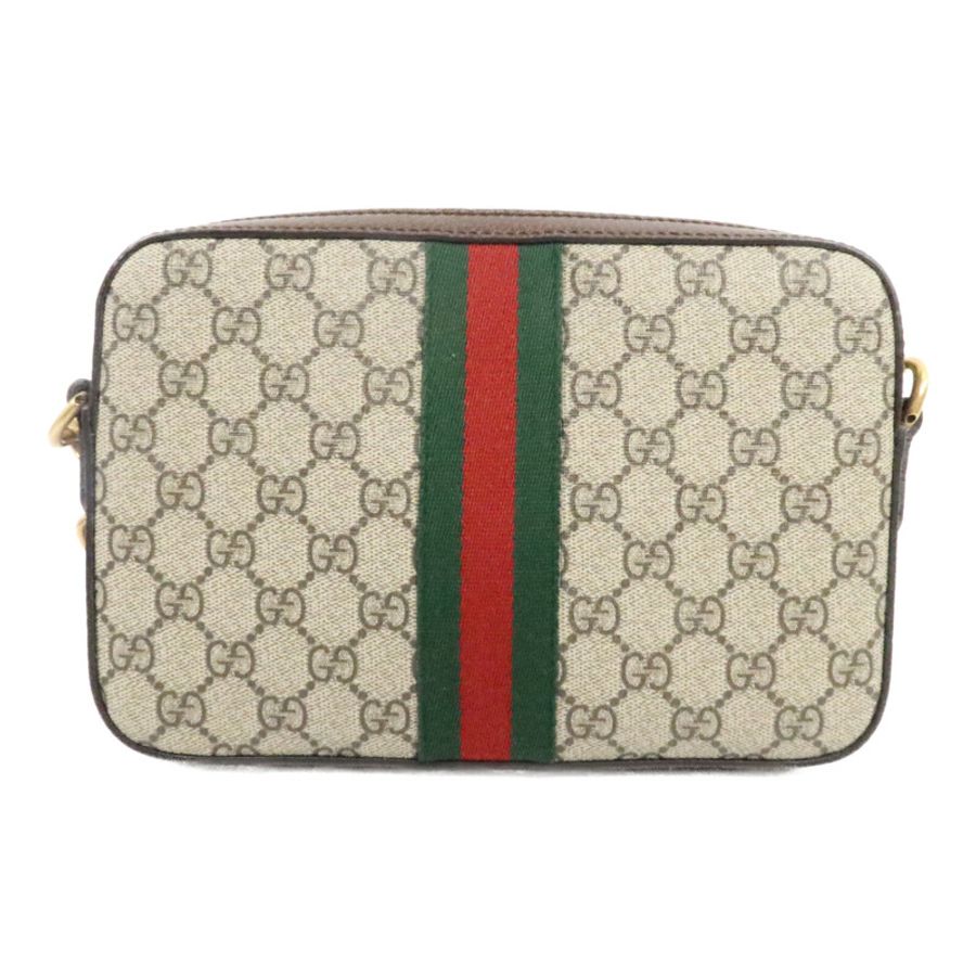 GUCCI 塗層帆布Ophidia GG肩背袋-1