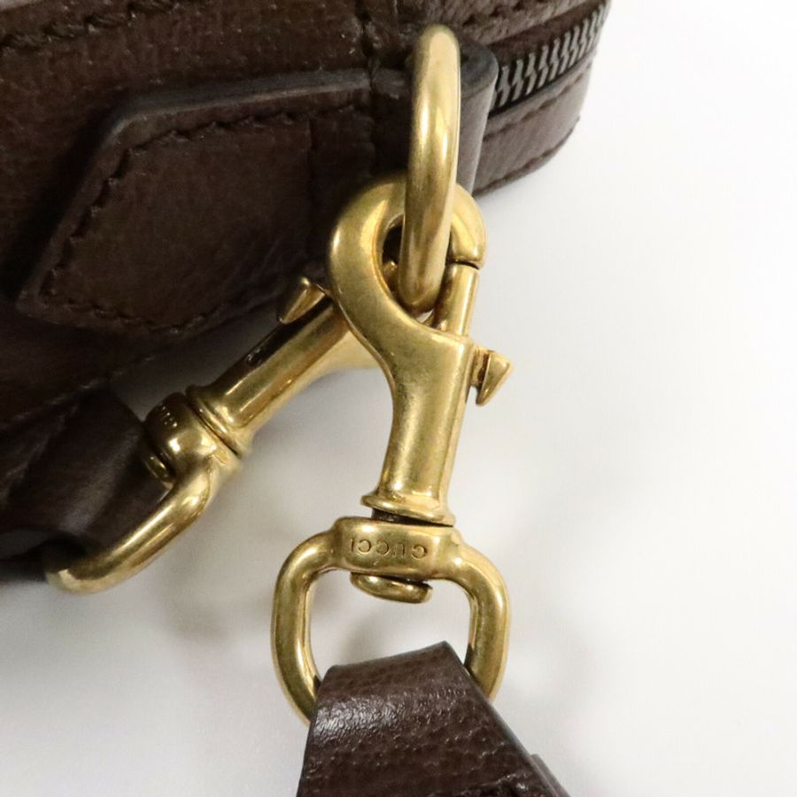GUCCI 塗層帆布Ophidia GG肩背袋-15