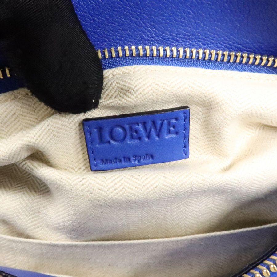 LOEWE 牛皮皮革Puzzle Medium手挽肩背兩用袋-5