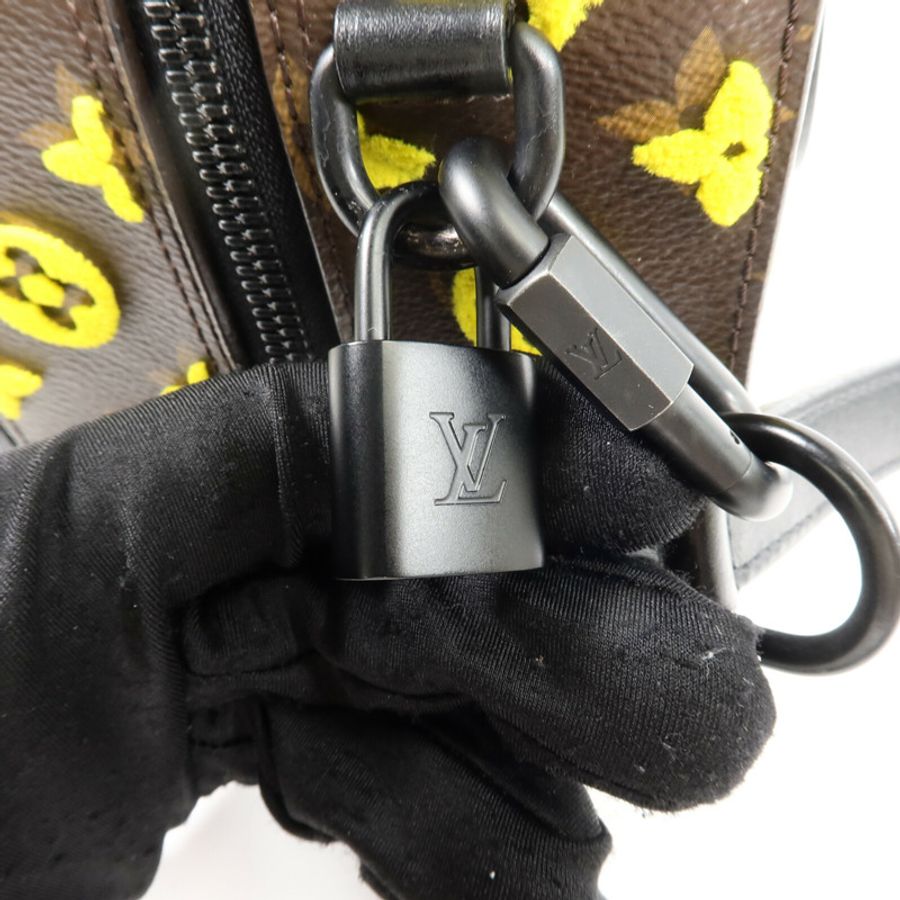 LOUIS VUITTON Monogram Tuffetage Trunk Speedy手挽肩背兩用袋-6