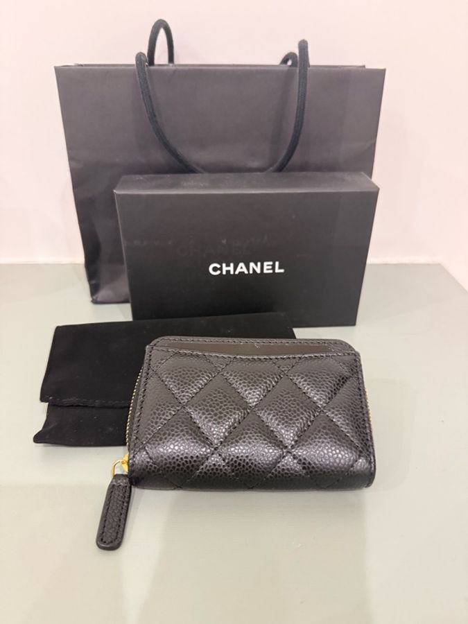 Chanel 香奈兒 零錢包 晶片款-1