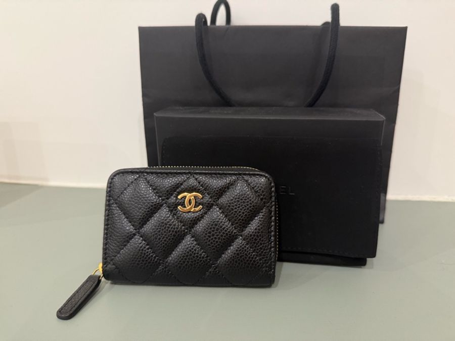 Chanel 香奈兒 零錢包 晶片款-5