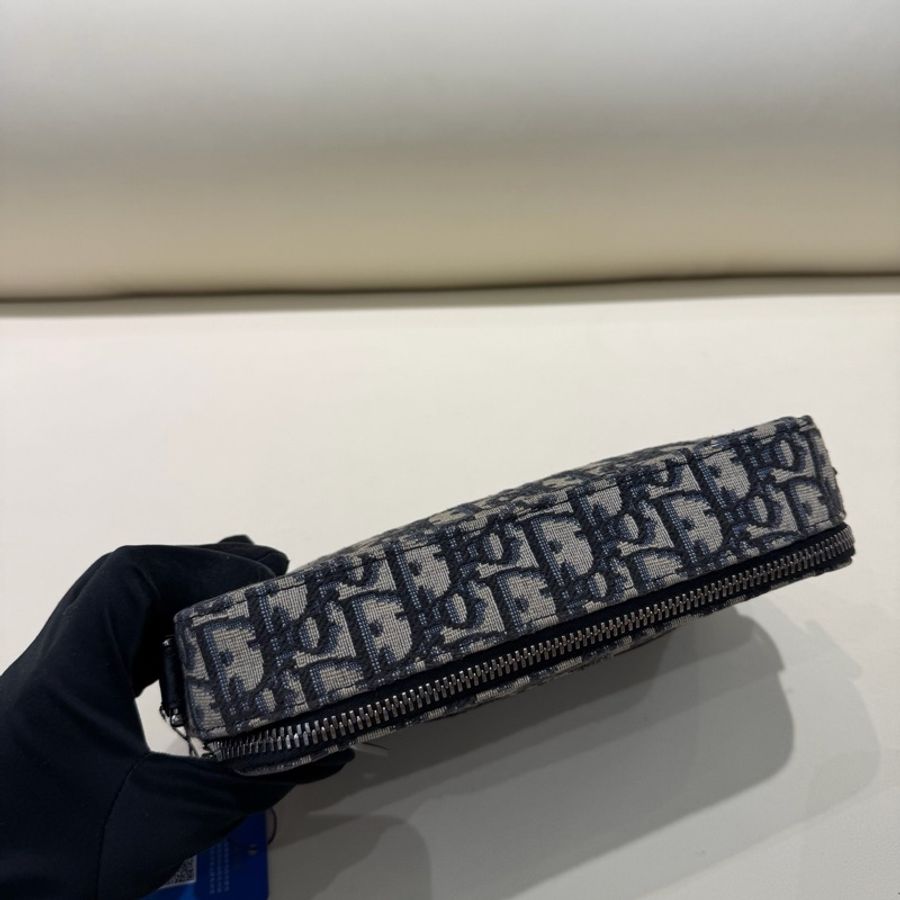 Dior 迪奧safari經典老花刺繡信使包斜挎包-2