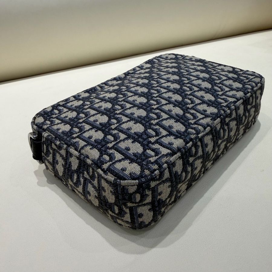 Dior 迪奧safari經典老花刺繡信使包斜挎包-5