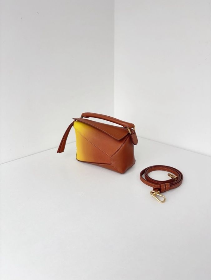 ✨Loewe羅意威|新款漸變色mini Puzzle幾何包|98新-3