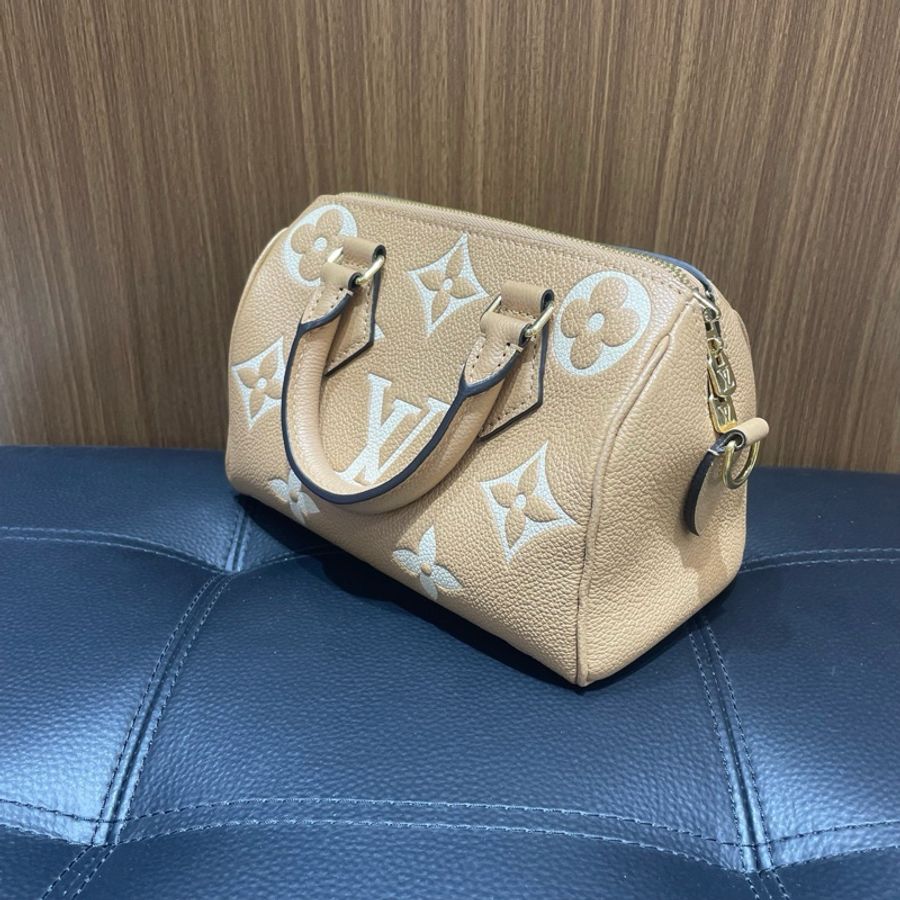 LV路易威登|speedy 20 奶茶色-3