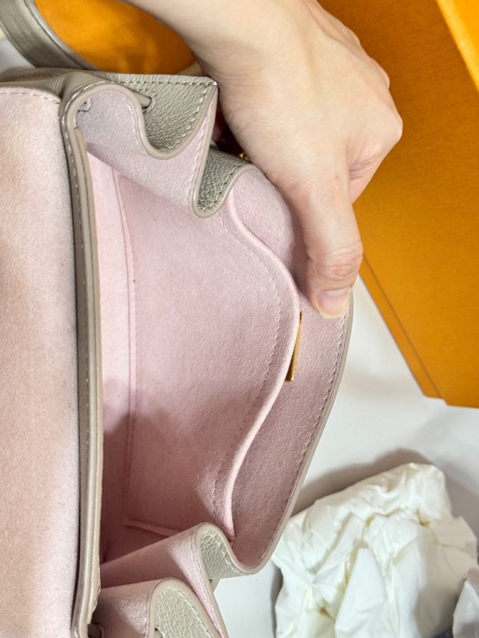 LV Lockme ever mini 奶茶色-20