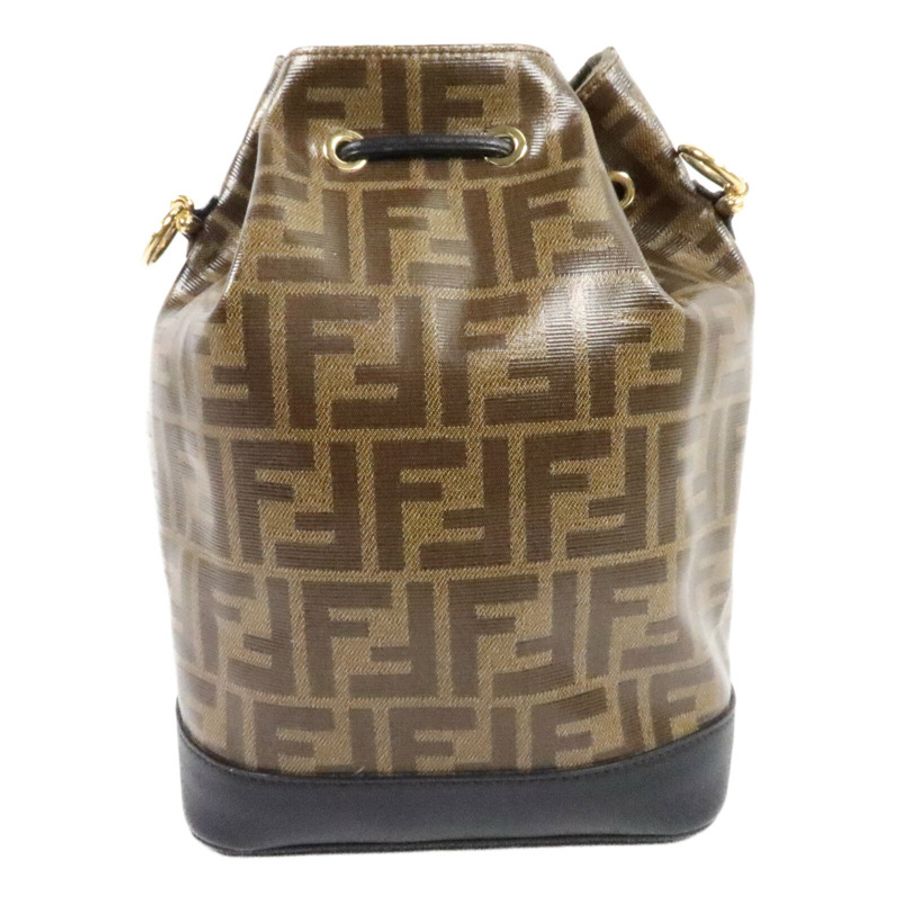 FENDI 塗層帆布Mon Tresor肩背袋-1