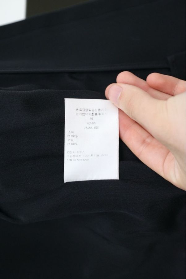 Dior黑色收腰两口袋上衣外套-15