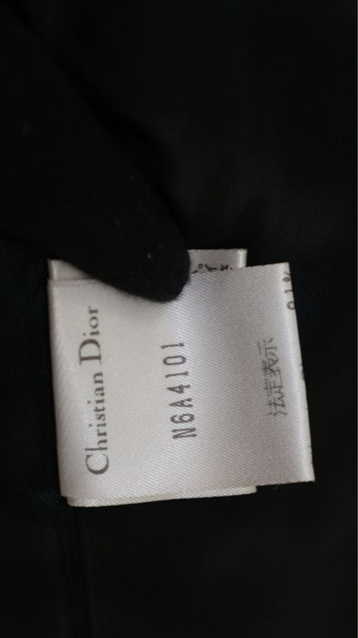 Dior红黑条纹丝绒西装外套-23