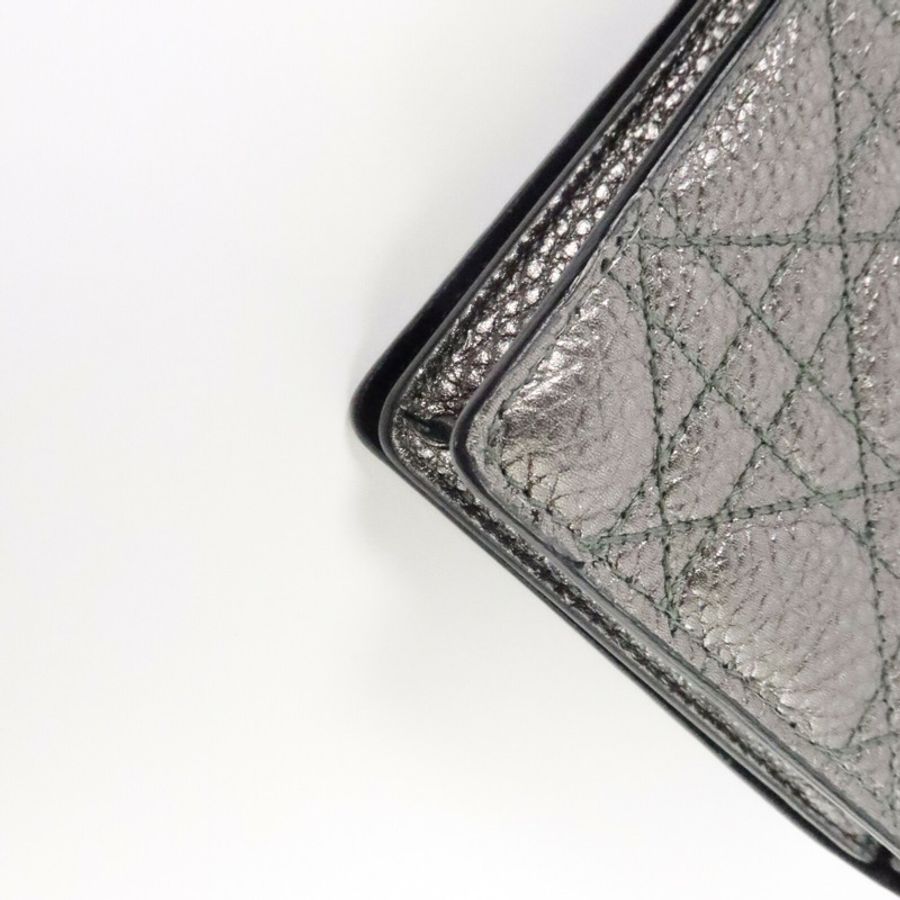 Dior 牛皮皮革Wallet On Cahin手拿包-10