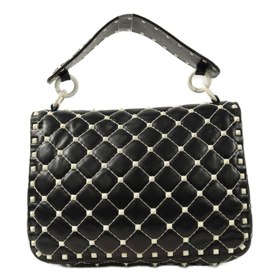 Valentino 牛皮皮革Rockstud Spike手挽肩背兩用袋-1