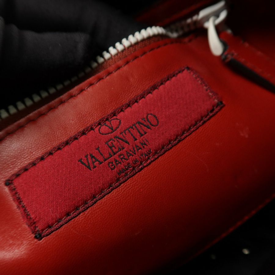 Valentino 牛皮皮革Rockstud Spike手挽肩背兩用袋-7