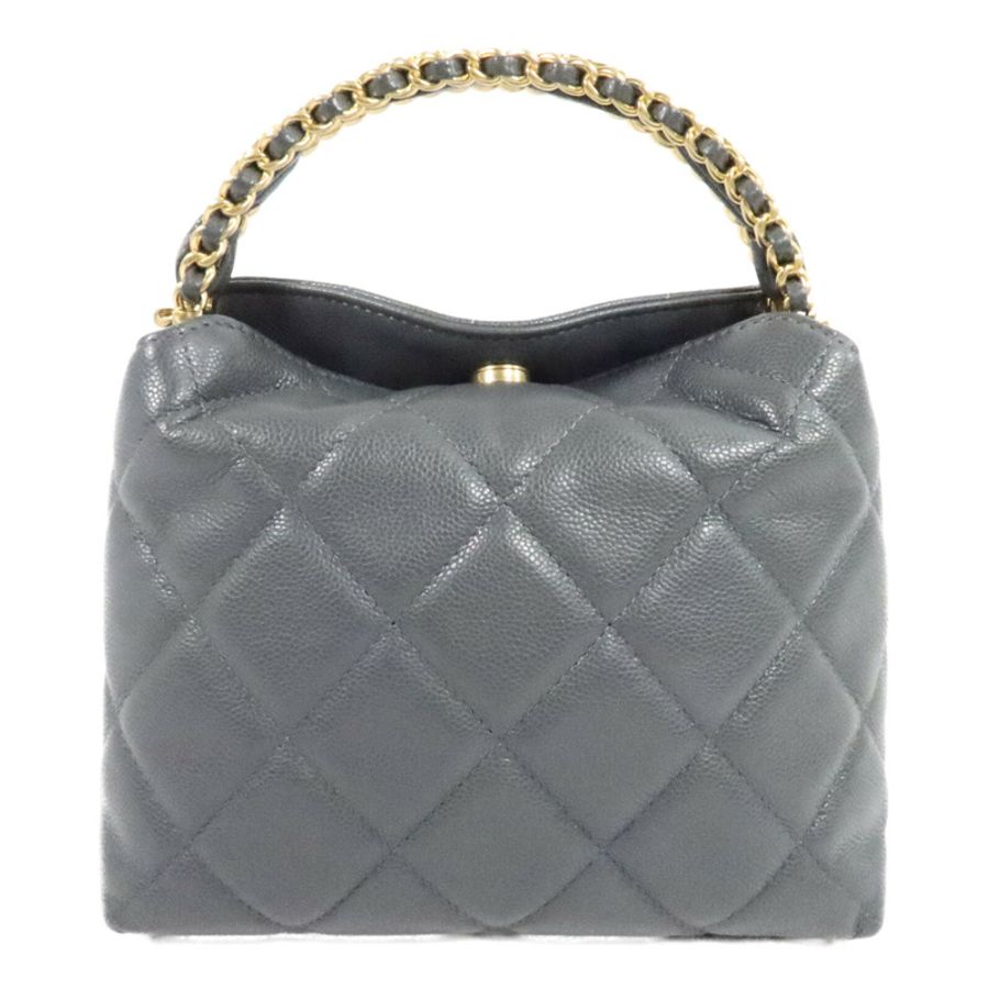 CHANEL 牛皮皮革24A Hobo Bag手挽肩背兩用袋-1