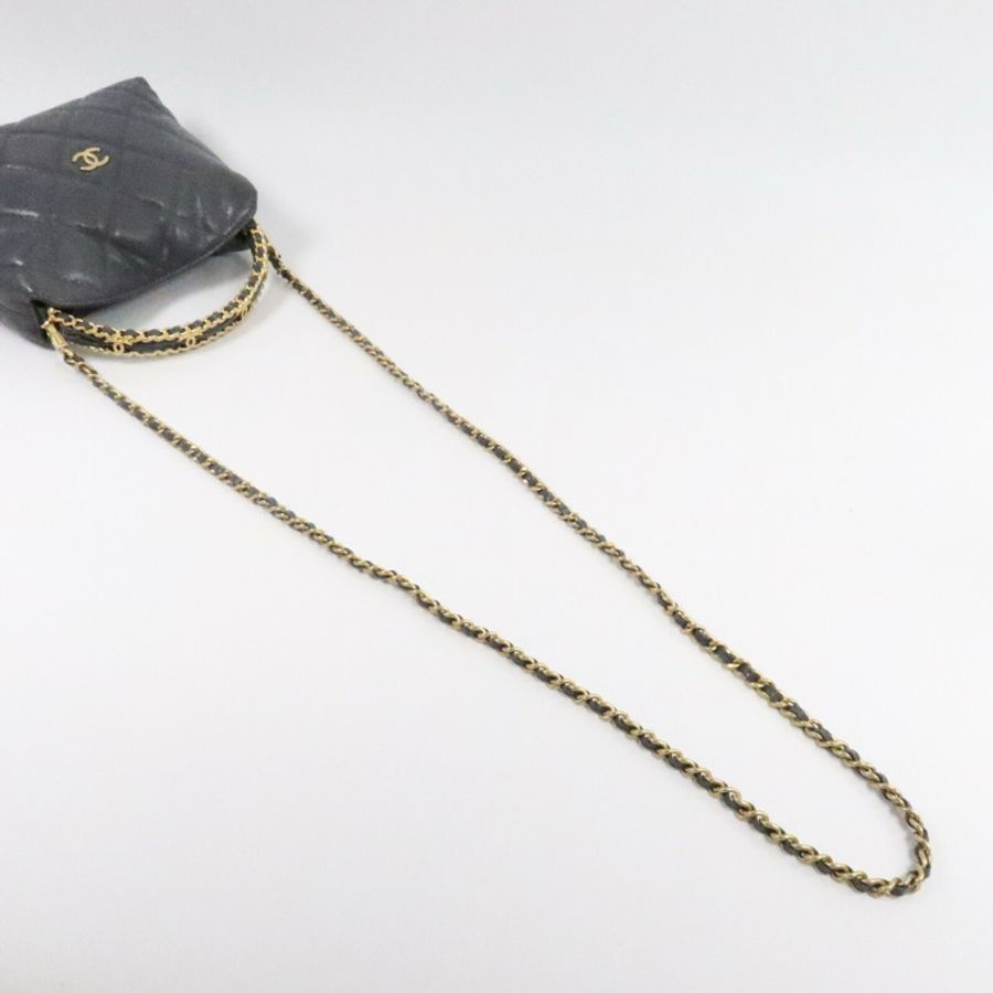 CHANEL 牛皮皮革24A Hobo Bag手挽肩背兩用袋-8