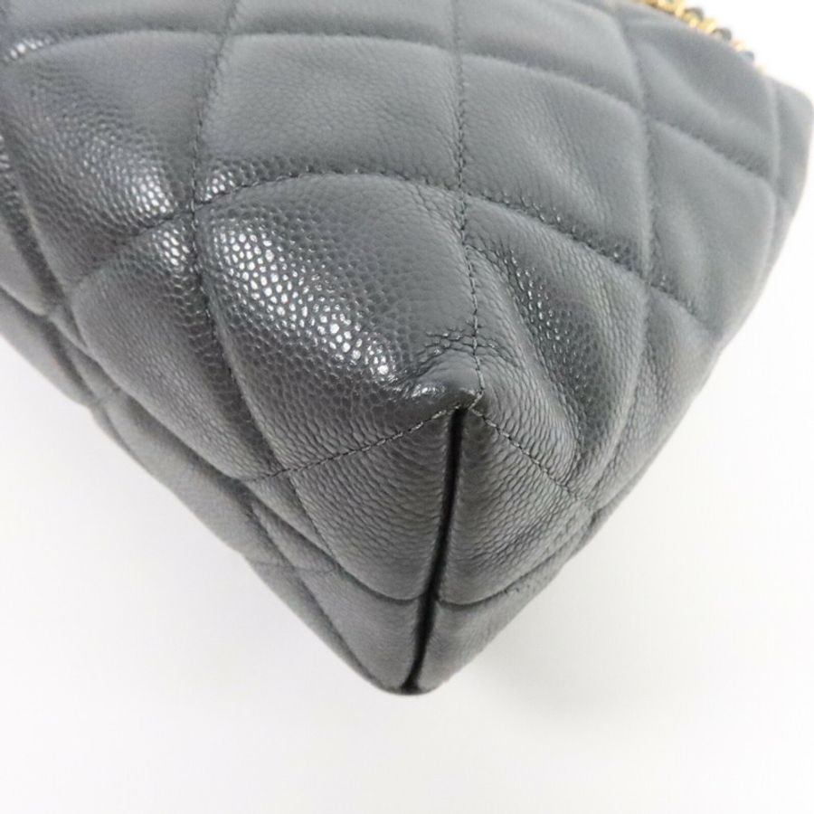 CHANEL 牛皮皮革24A Hobo Bag手挽肩背兩用袋-12