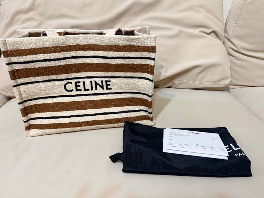 celine 帆布大購物包 大尺寸-0