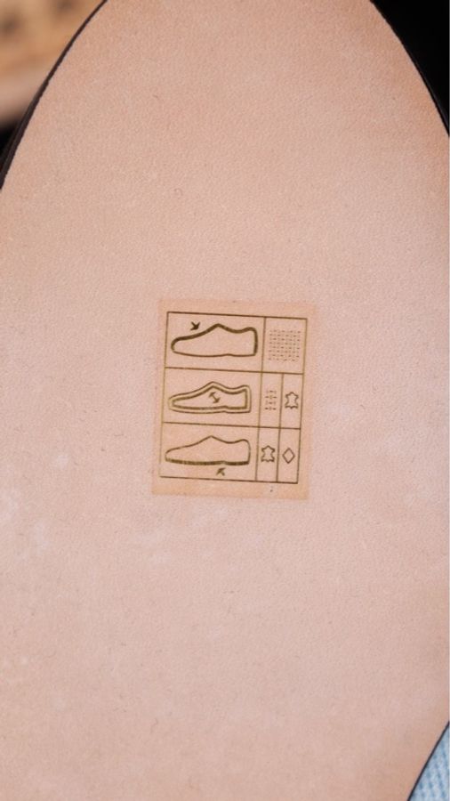 Chanel蓝黑针织平底鞋-11