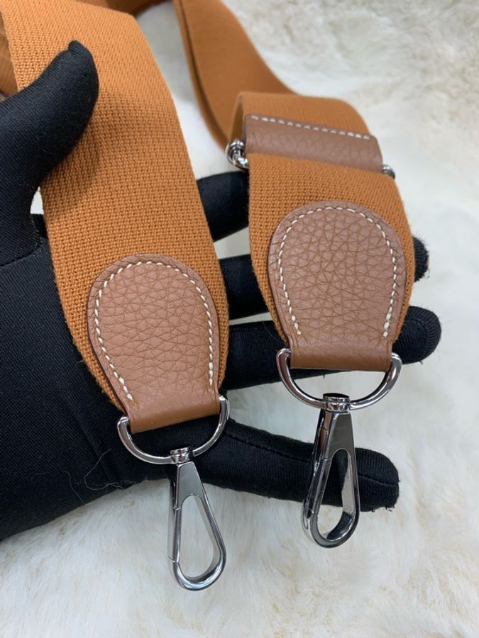 Hermes Evelyne 29 金棕色 U stamp 銀扣-24