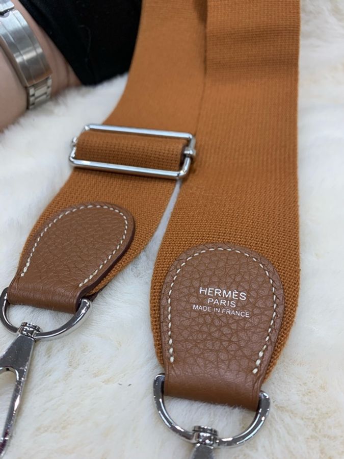 Hermes Evelyne 29 金棕色 U stamp 銀扣-26