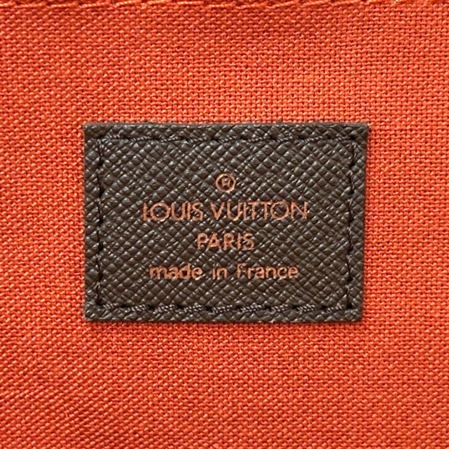 路易威登 LOUIS VUITTON Damier 女手袋 品牌單肩包 貝倫MM 埃賓棕色 N51174-5