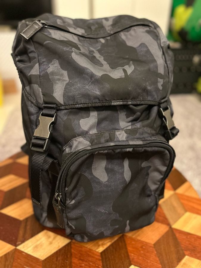 Prada 迷彩背包 背囊 backpack-1